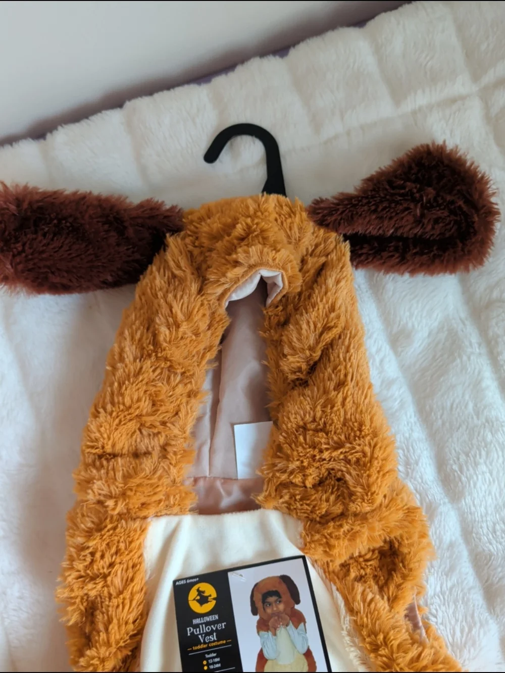 Puppy Halloween Pullover Vest 12/18 Months NWT